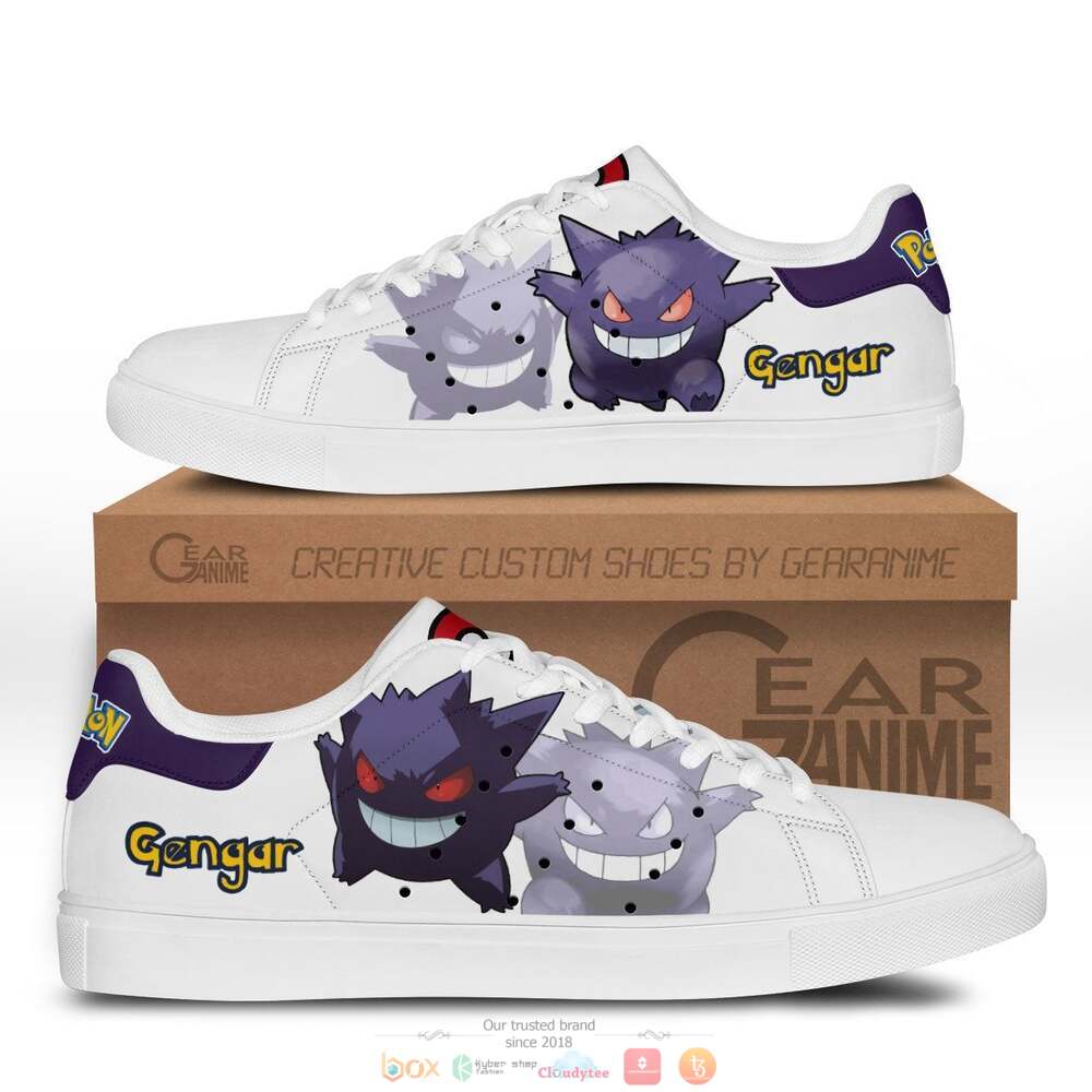 Anime Pokemon Gengar Skate Stan Smith Shoes