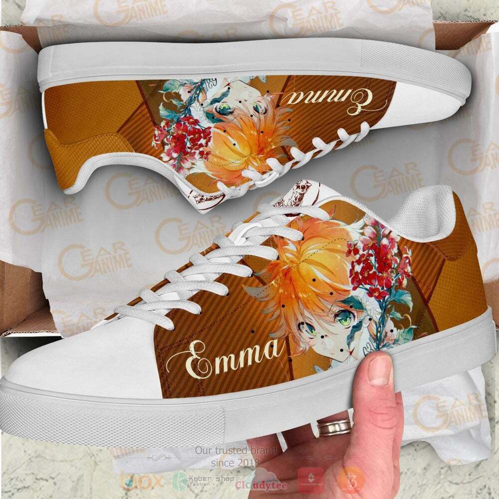 Anime Promised Neverland Emma Skate Shoes 1