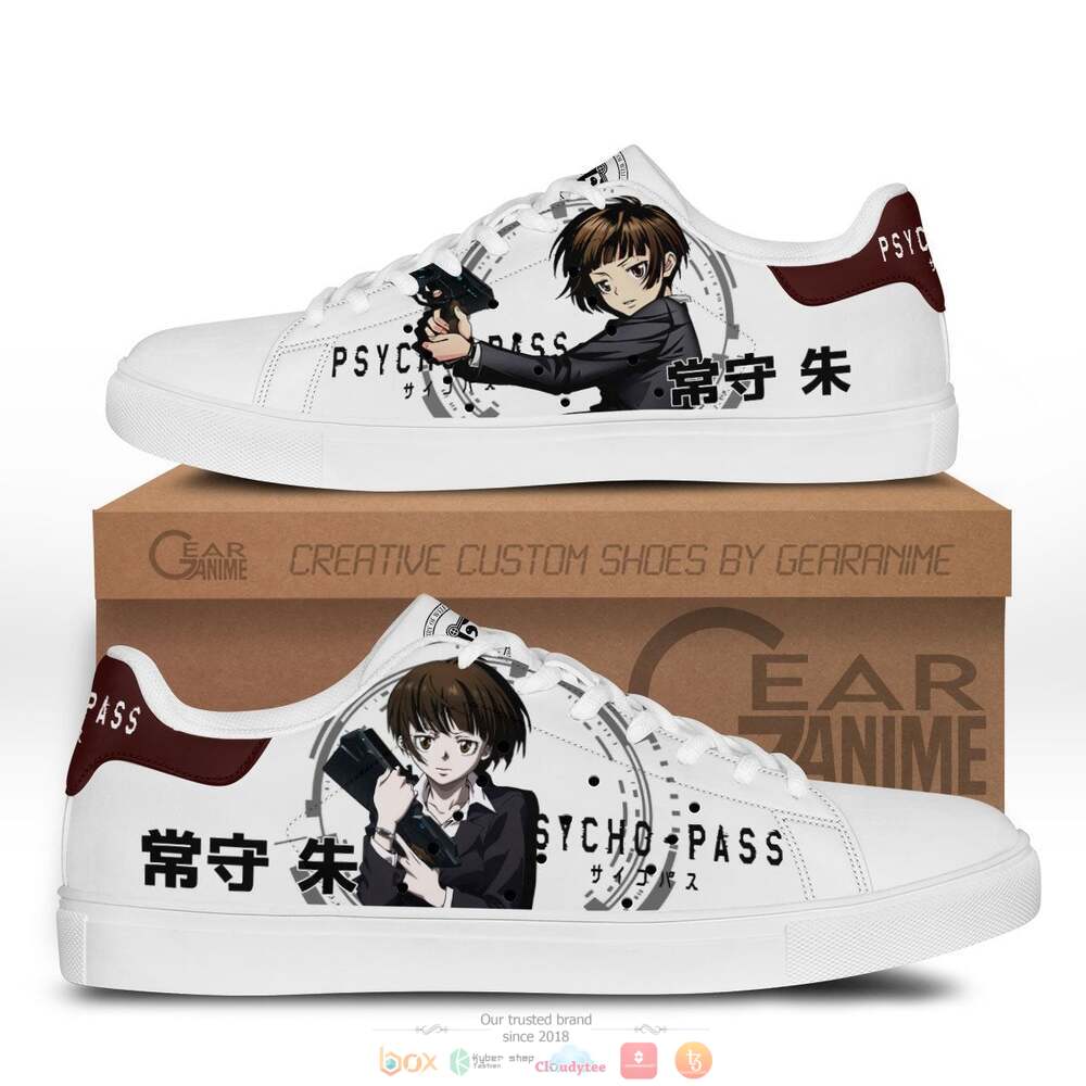 Anime Psycho Pass Akane Tsunemori Skate Stan Smith Shoes