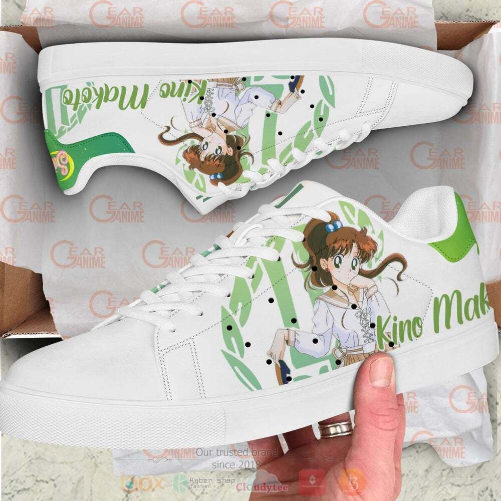 Anime Sailor Moon Sailor Jupiter Skate Shoes 1
