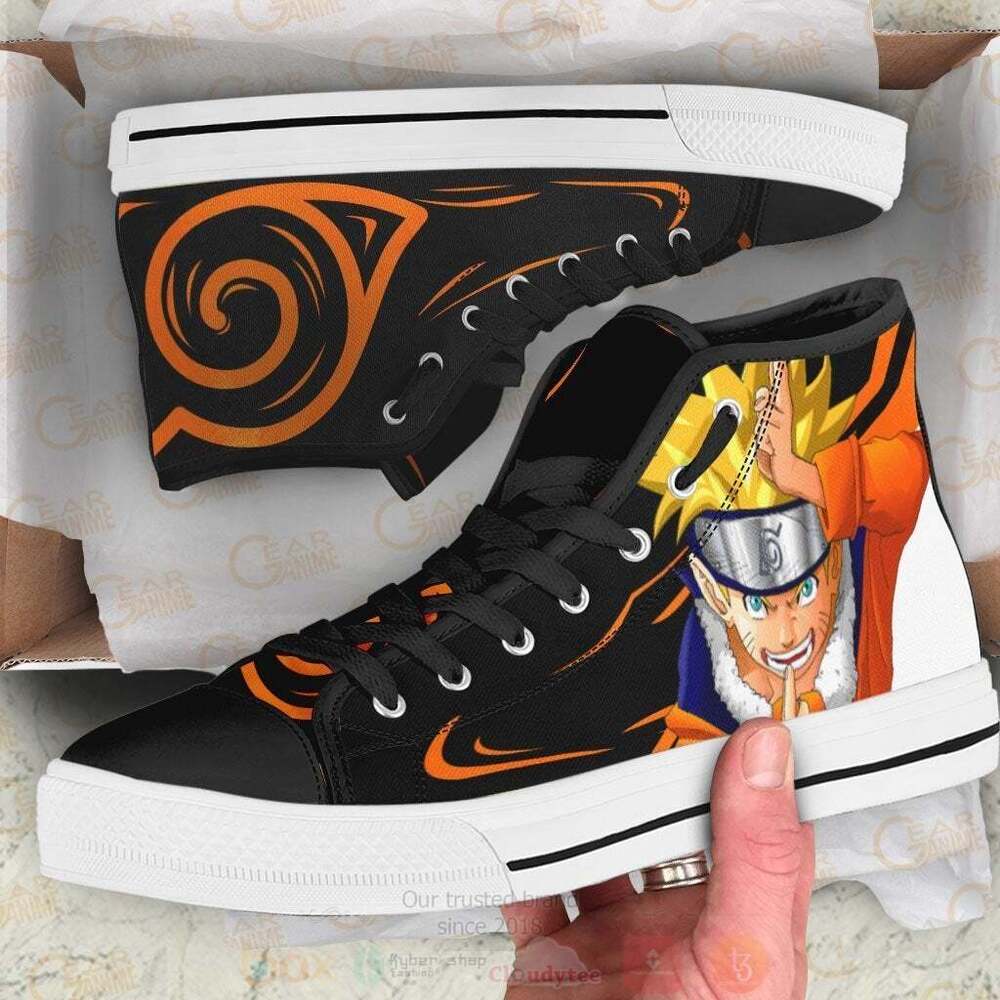 BEST Anime Uzumaki High Top Shoes 4 Anime Uzumaki High Top Canvas Shoes 1 2 3