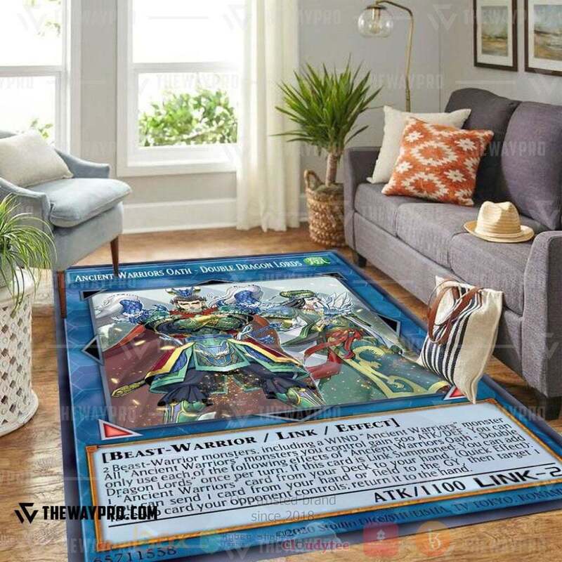 Anime YGO Ancient Warriors Oath Custom Rug