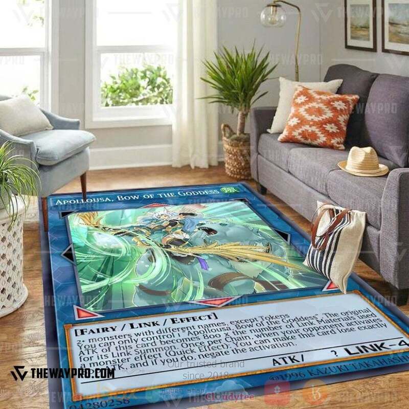 Anime YGO Apollousa Bow of The Goddess Custom Rug