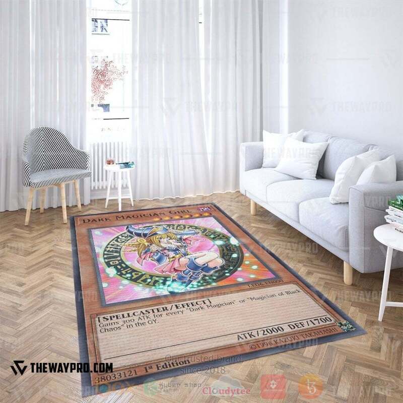 Anime YGO Dark Magician Girl Custom Rug