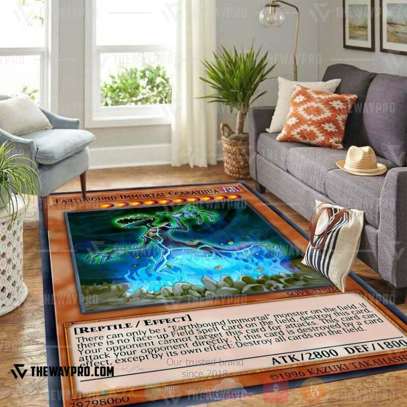 Anime YGO Earthbound Immortal Ccarayhua Custom Rug