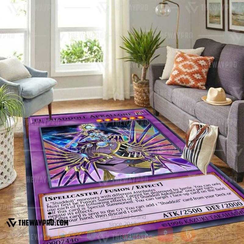 Anime YGO El Shaddoll Apkallone Custom Rug