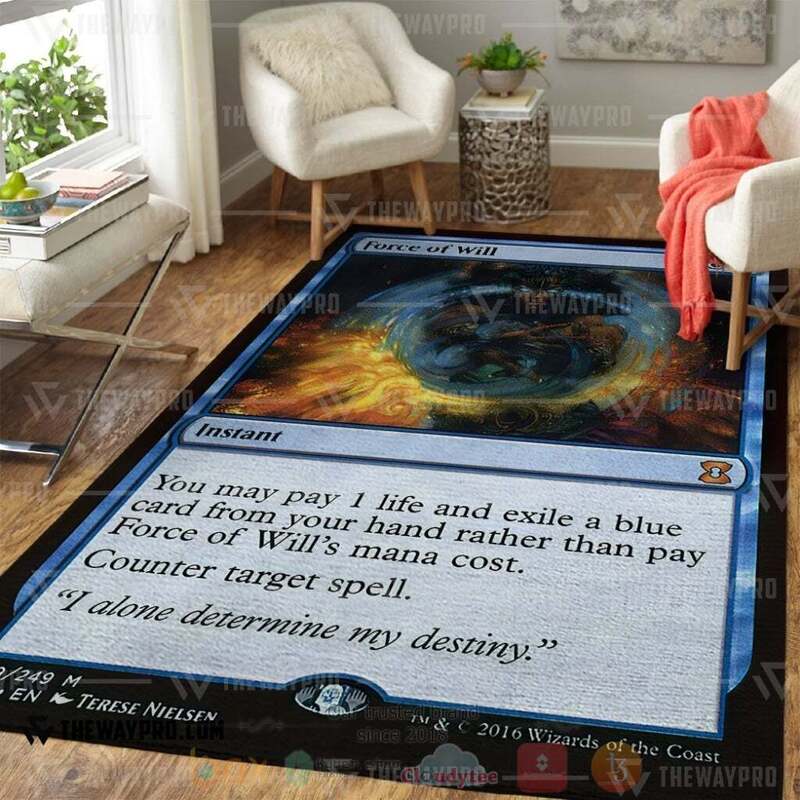Anime YGO Game MTG Force of Will Custom Rug