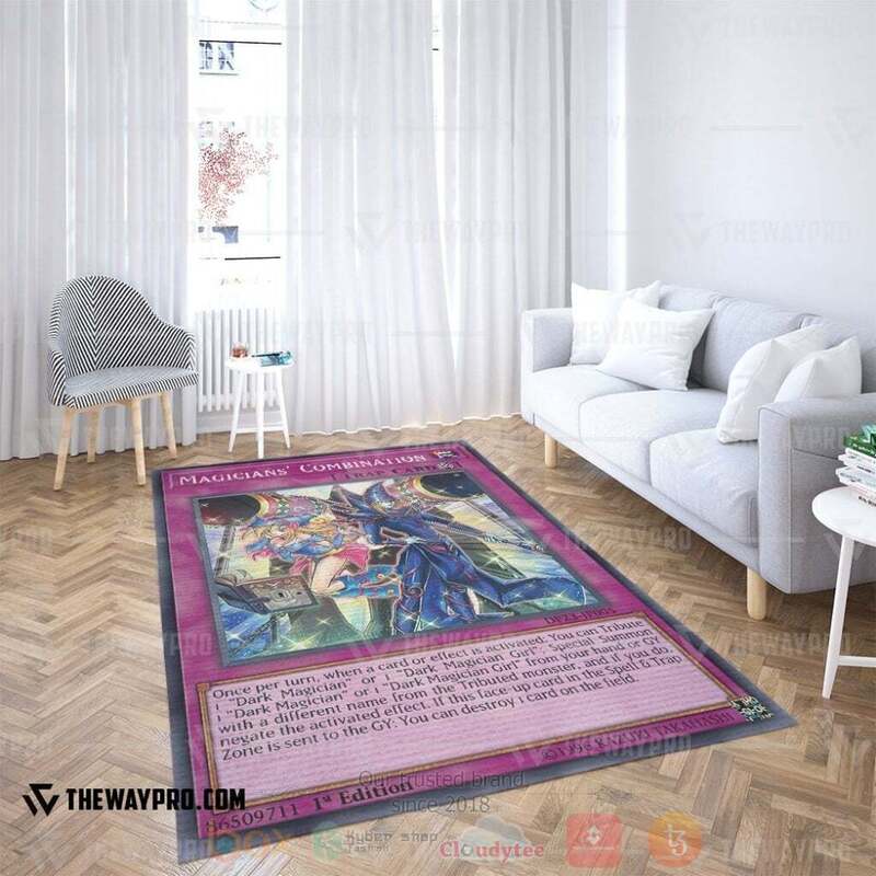 Anime YGO Magicians Combination Custom Rug