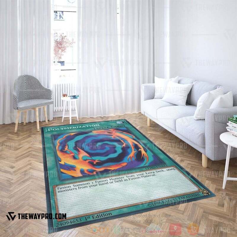 Anime YGO Polymerization Custom Rug