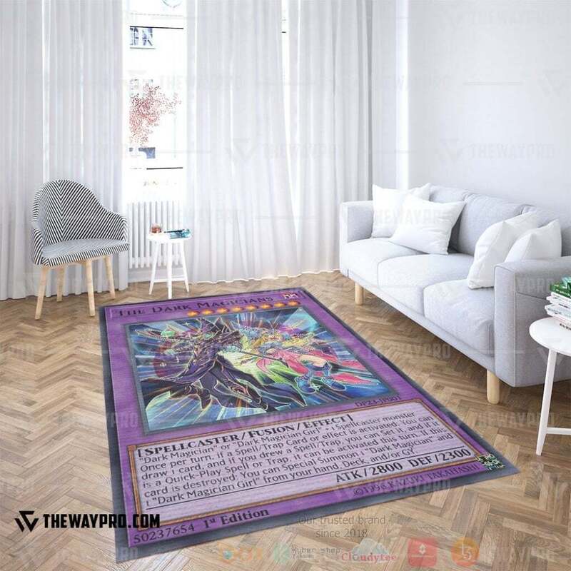 Anime YGO The Dark Magicians Custom Rug