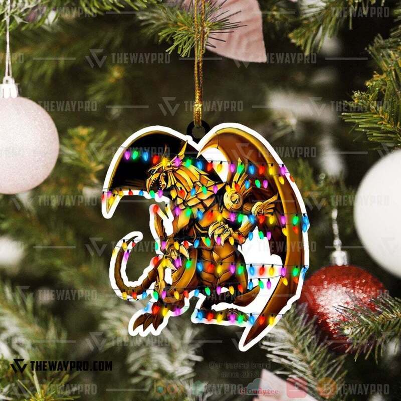 Anime YGO The Winged Dragon of Ra Custom Christmas Ornament