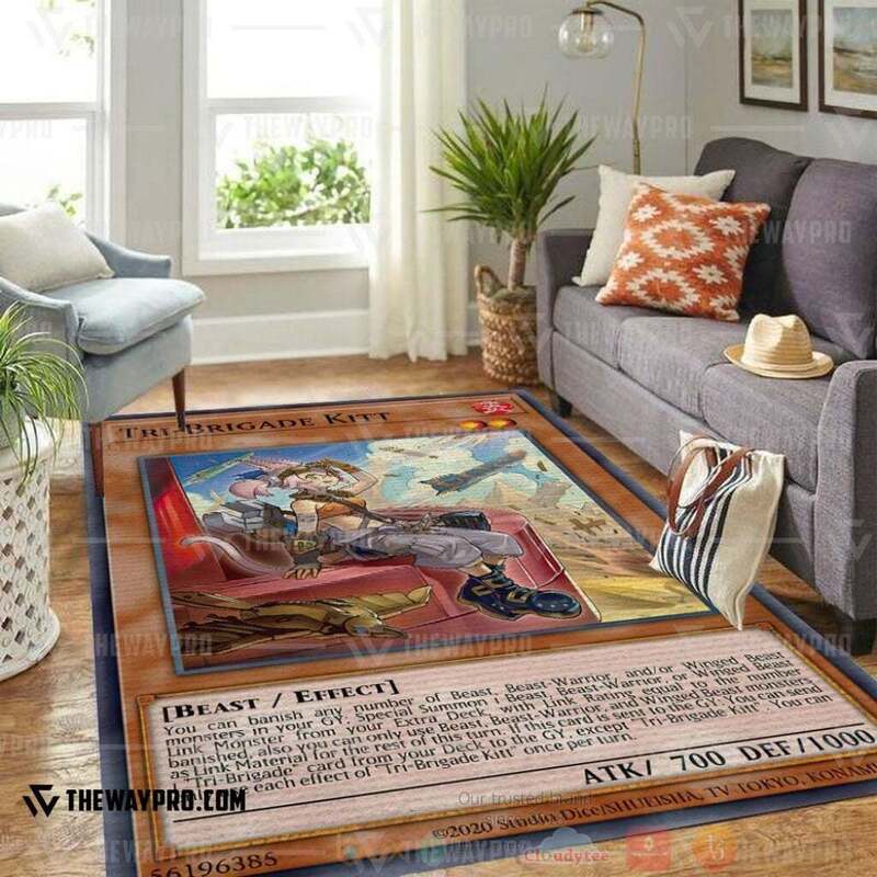 Anime YGO Tri Brigade Kitt Custom Rug