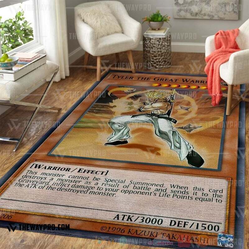 Anime YGO Tyler the Great Warrior Custom Rug
