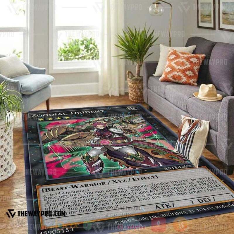 Anime YGO Zoodiac Drident Custom Rug