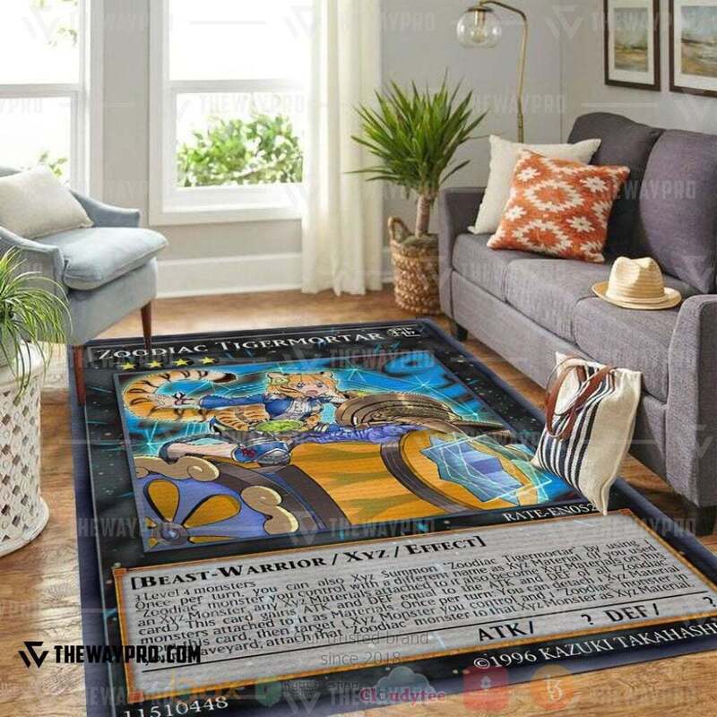Anime YGO Zoodiac Tigermortar Custom Rug
