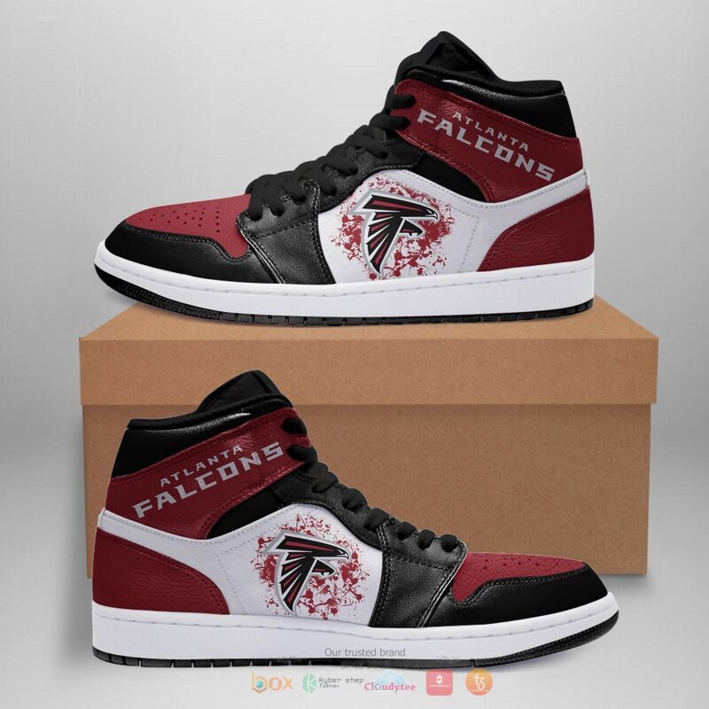 Atlanta Falcons Air Jordan High Top Shoes