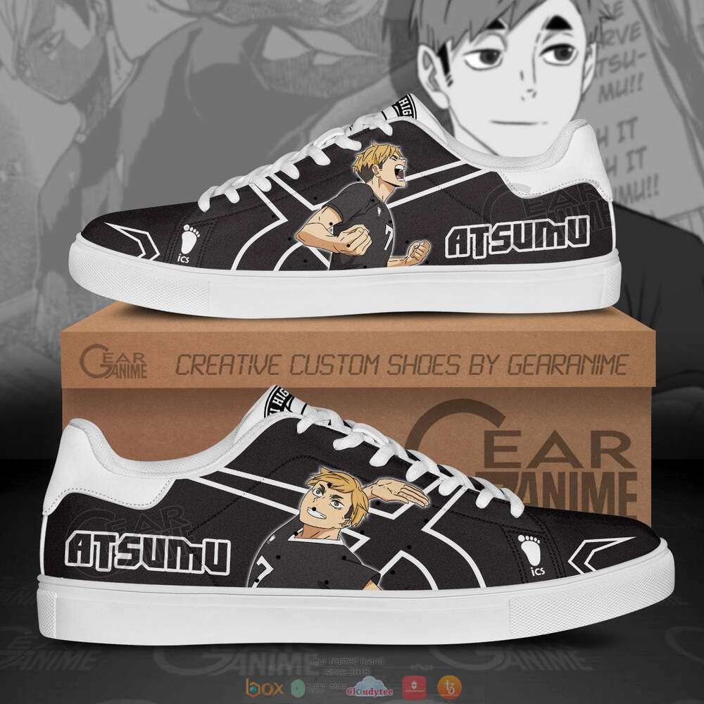 Atsumu Miya Anime Haikyuu Skate Stan Smith Shoes