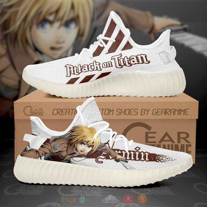 Attack On Titan Armin Arlert Yeezy Sneaker shoes