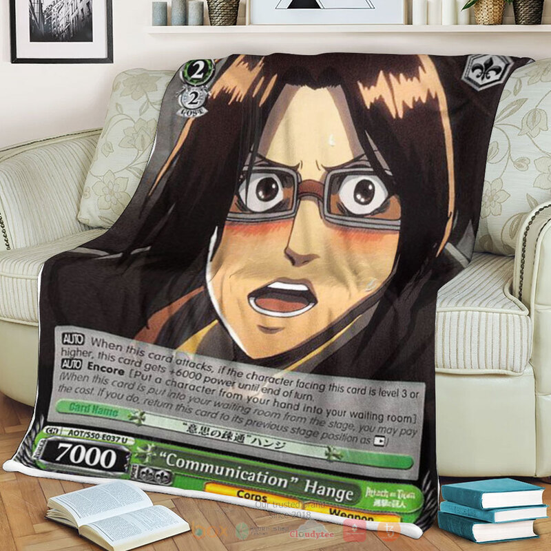 Attack On Titan Communication Hange Blanket