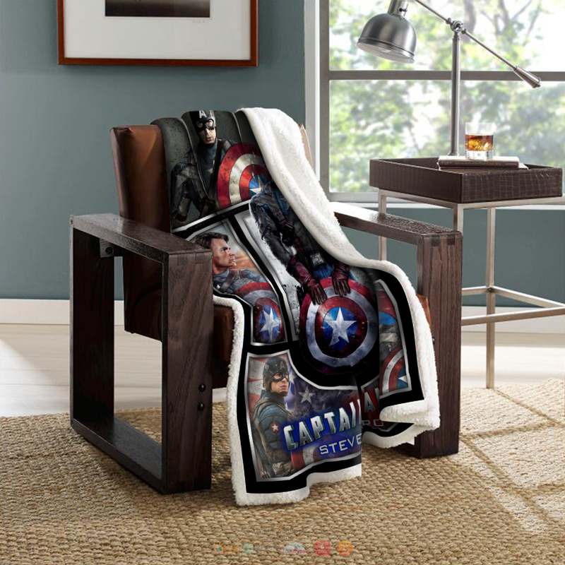 Avengers Captain America Steve Rogers Blanket 5 Avengers Captain America Steve Rogers Blanket 1 2 3 4