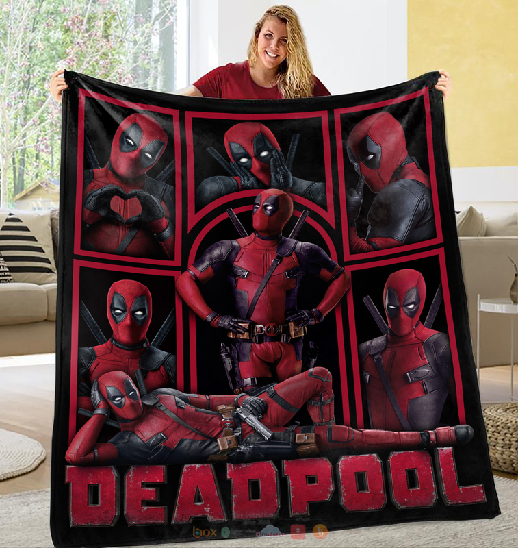Avengers Deadpool Blanket 2 Avengers Deadpool Blanket 1