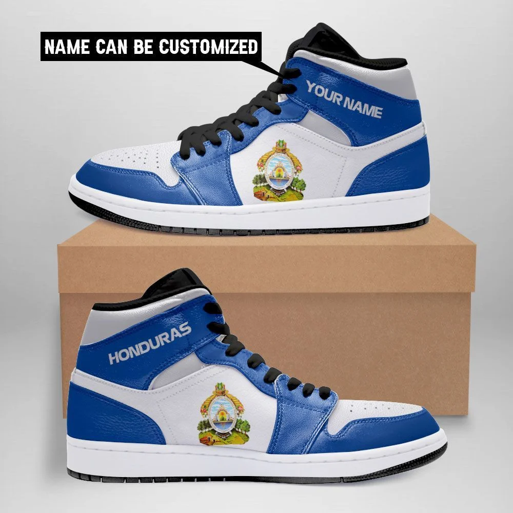 BEST Honduras Personalized Air Jordan Sneakers Shoes1