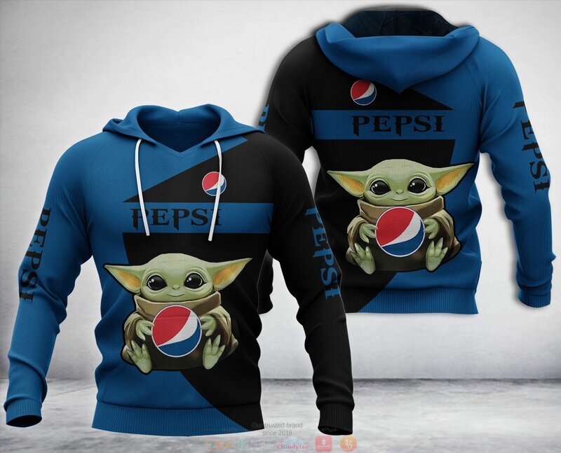 Baby Yoda Pepsi Company 3D hoodie, zip hoodie 4 Baby Yoda Pepsi Company hoodie zip hoodie