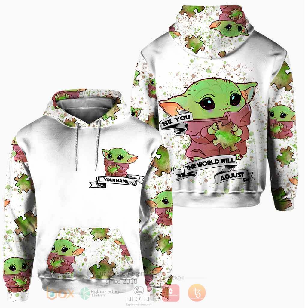 BEST Personalized Baby Yoda Custom 3D Hoodie, Leggings 2 Baby Yoda Personalized 3D Hoodie Leggings 1