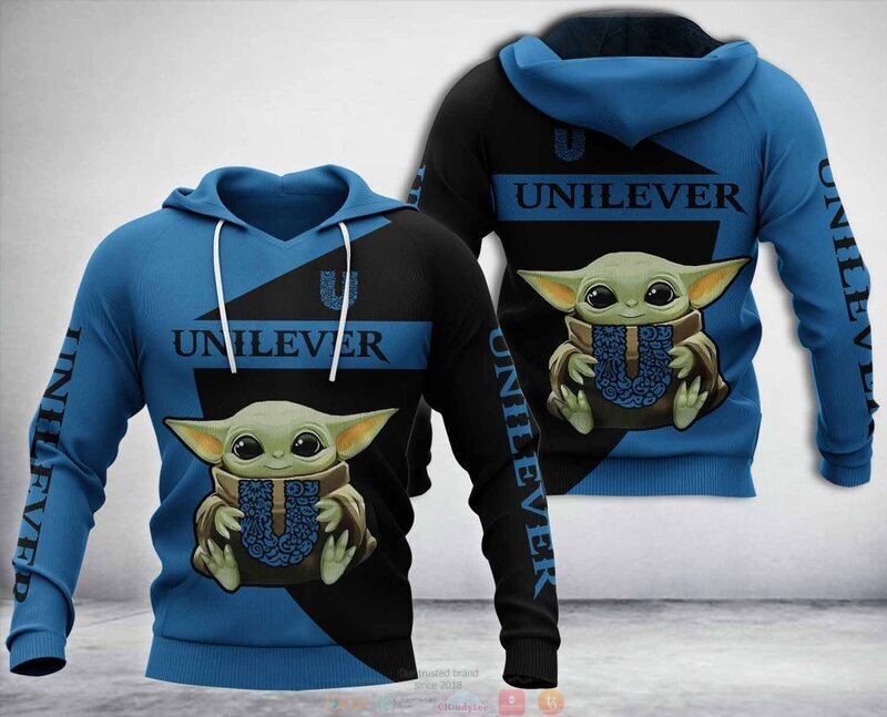 Baby Yoda Unilever Company 3D hoodie, zip hoodie 1 Baby Yoda Unilever Company hoodie zip hoodie