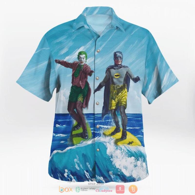 Batman And Joker Hawaiian Shirt