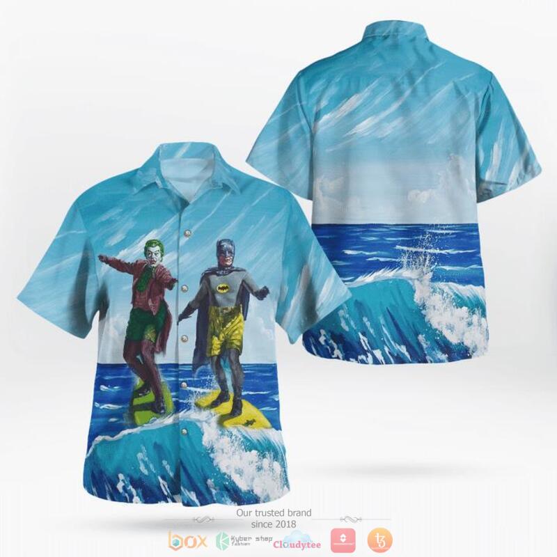 Batman And Joker Hawaiian Shirt 2 Batman And Joker Hawaiian Shirt 1