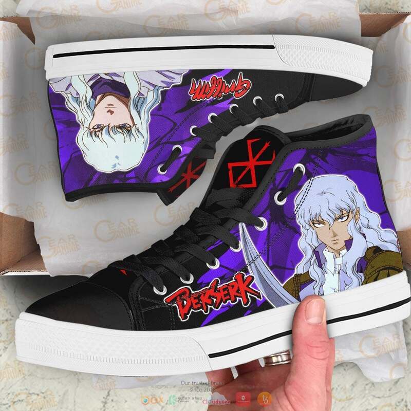 Berserk Griffith canvas high top shoes 1