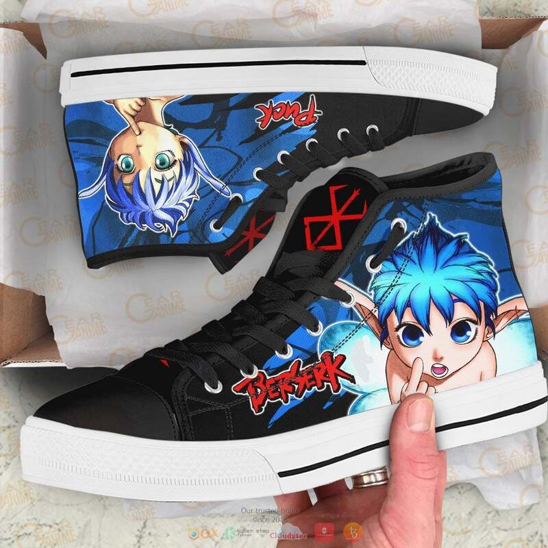 Berserk Puck canvas high top shoes 1