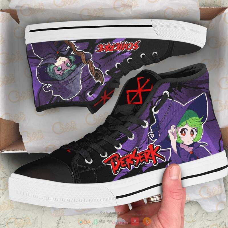 Berserk Schierke canvas high top shoes 1
