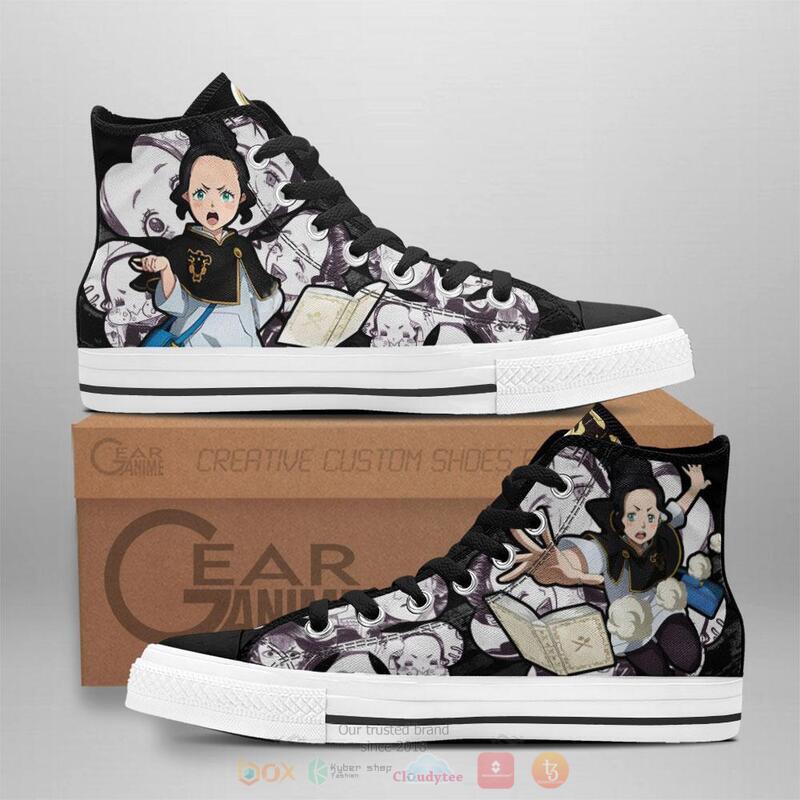 Black Clover Charmy Pappitson Canvas High Top shoes