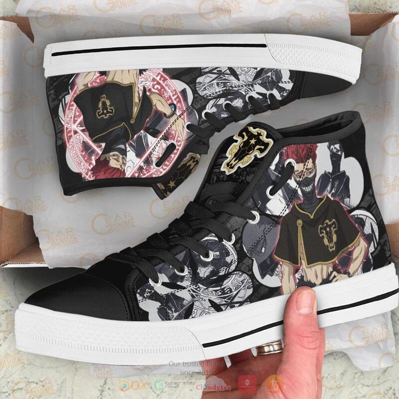 Black Clover Zora Ideale Canvas High Top shoes 1