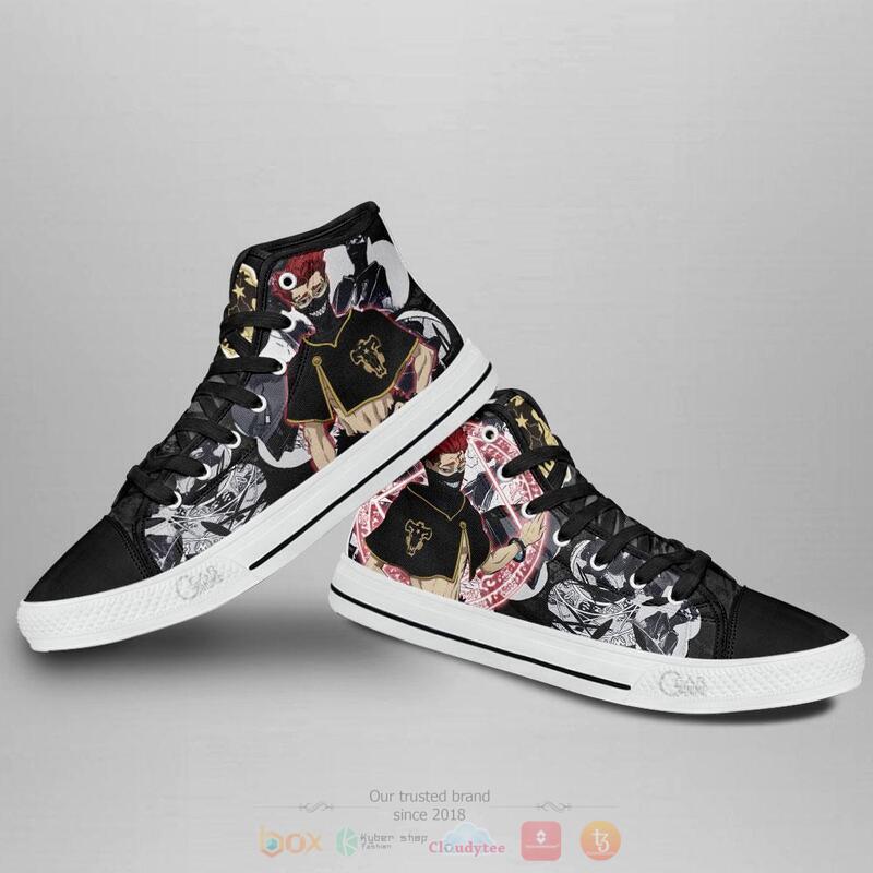Black Clover Zora Ideale Canvas High Top shoes 3 Black Clover Zora Ideale Canvas High Top shoes 1 2