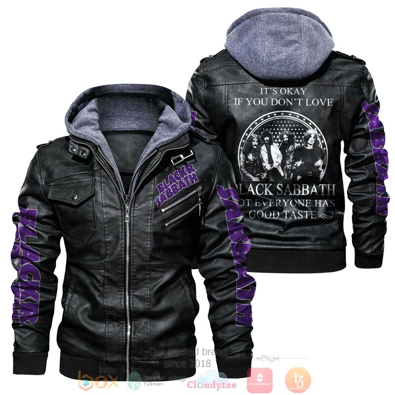 Black Sabbath Its Okay If You Dont Love Leather Jacket