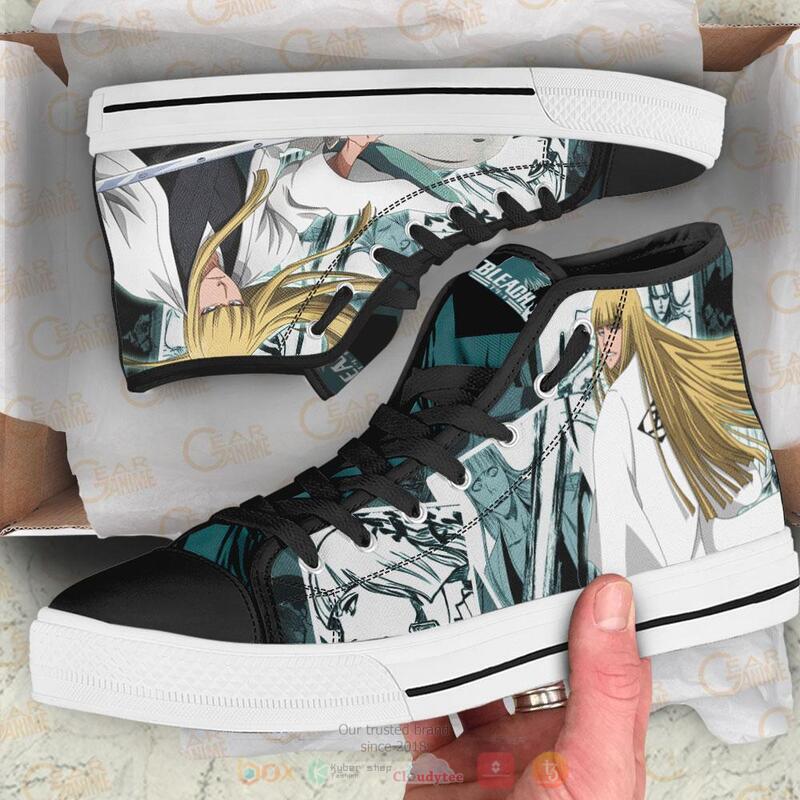 Bleach Hirako Shinji Canvas High Top shoes 1
