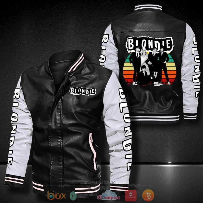 Blondie Bomber leather jacket