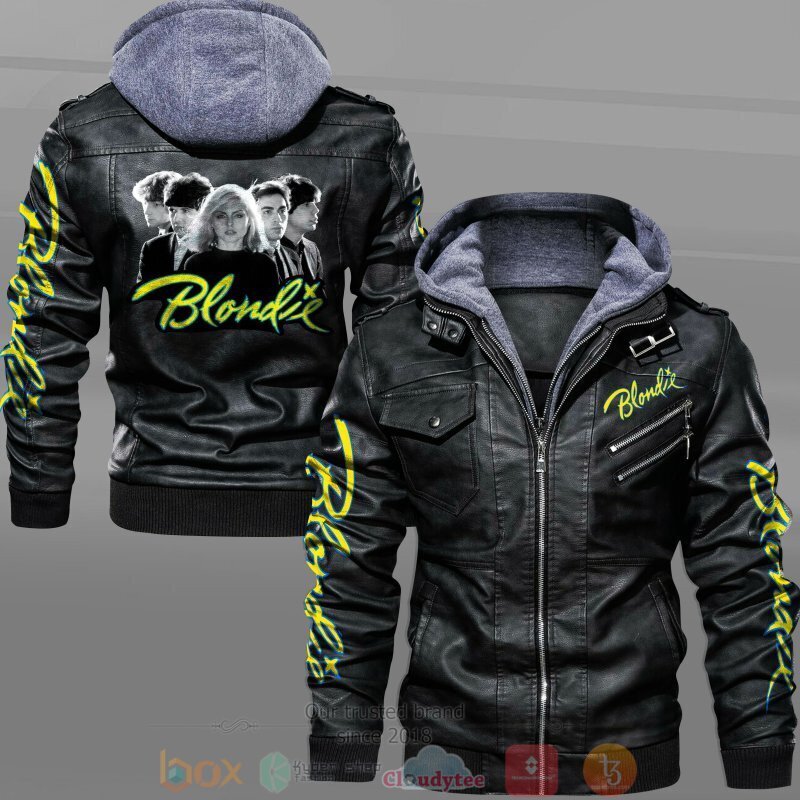 Blondie Debbie Harry Chris Stein Leather Jacket
