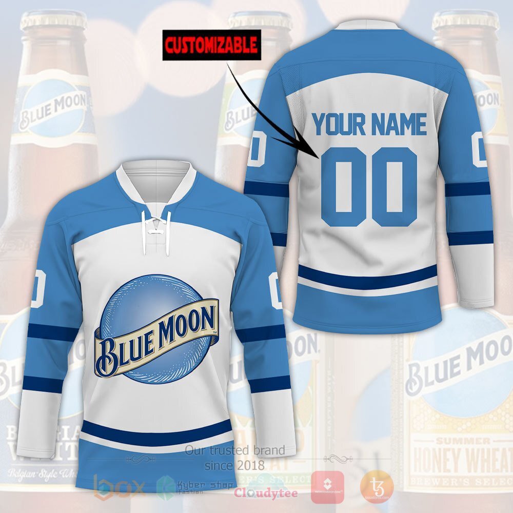 Blue Moon Personalized Hockey Jersey