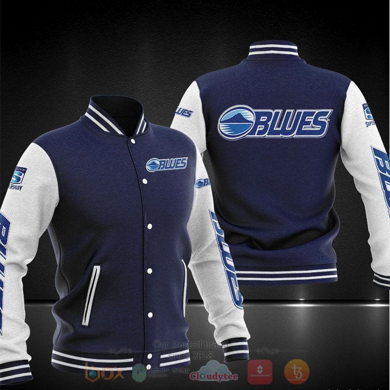 Blues Baseball Jacket 2 Blues Baseball Jacket 1