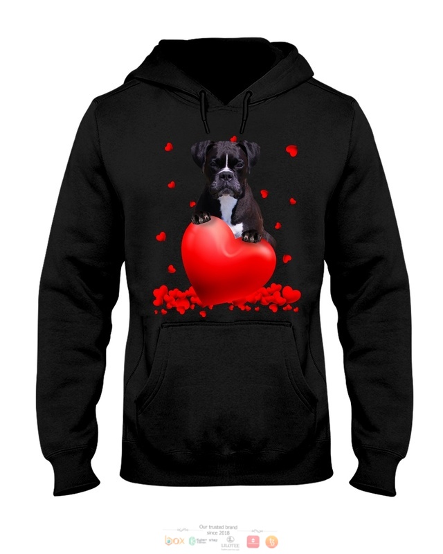 Bnw Boxer Valentine Hearts shirt hoodie 1 2 3 4 5 6 7
