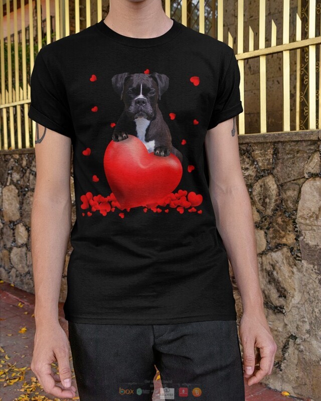 Bnw Boxer Valentine Hearts shirt hoodie 1 2 3 4 5 6 7 8