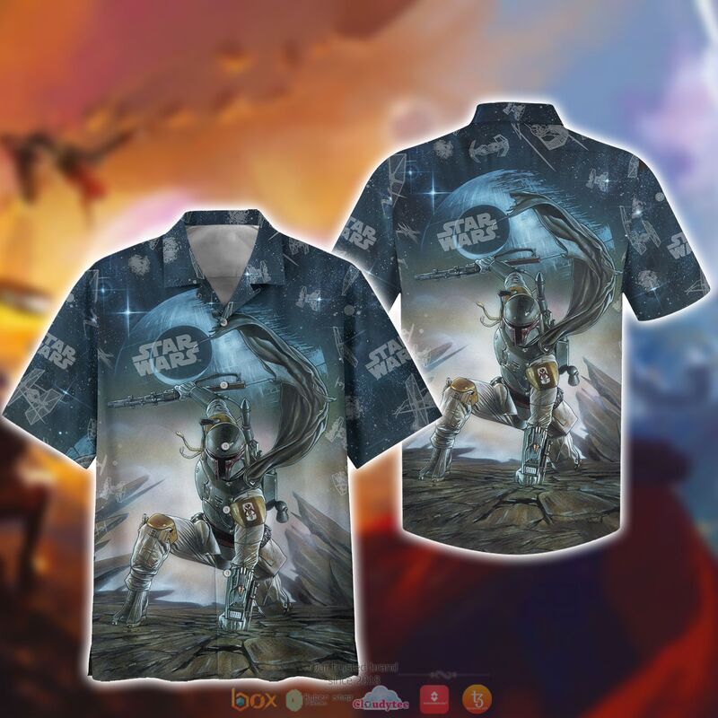Boba Fett Star Wars Hawaiian Shirt