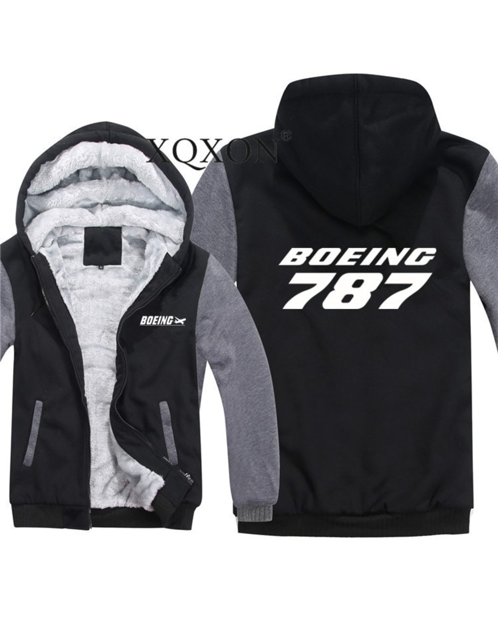Boeing 787 fleece hoodie