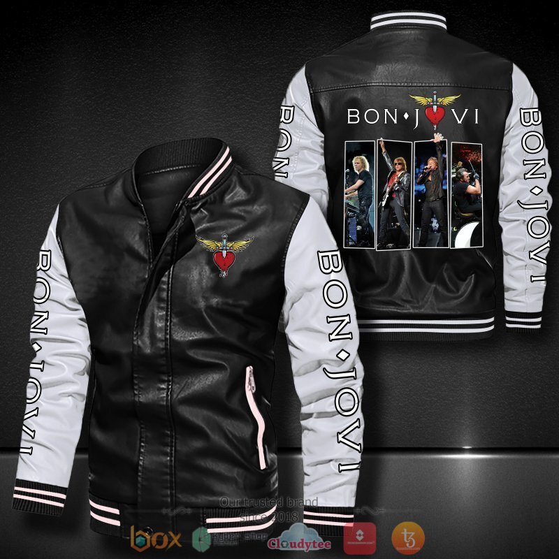 Bon Jovi Bomber leather jacket