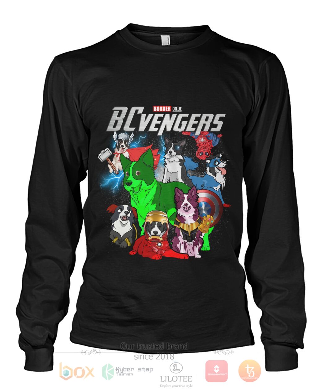 BEST Border Collie Bcvengers 3D Shirt, Hoodie 6 Border Collie Bcvengers 3D Hoodie Shirt