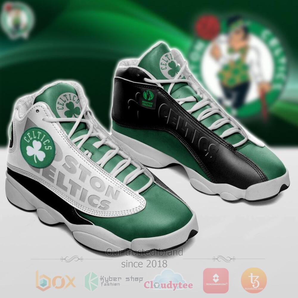 Boston Celtics NBA green black Air Jordan 13 shoes
